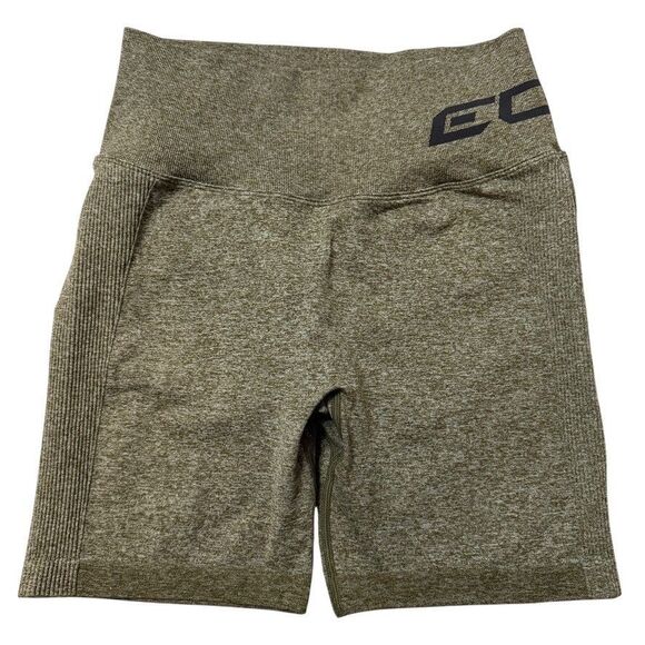 ECHT Apparal Pants - ECHT Arise Scrunch  Size LARGE Green Legging Athletic Shorts Workout Gym Wear